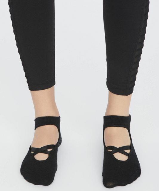 Ballerina Pilates Socks - Black