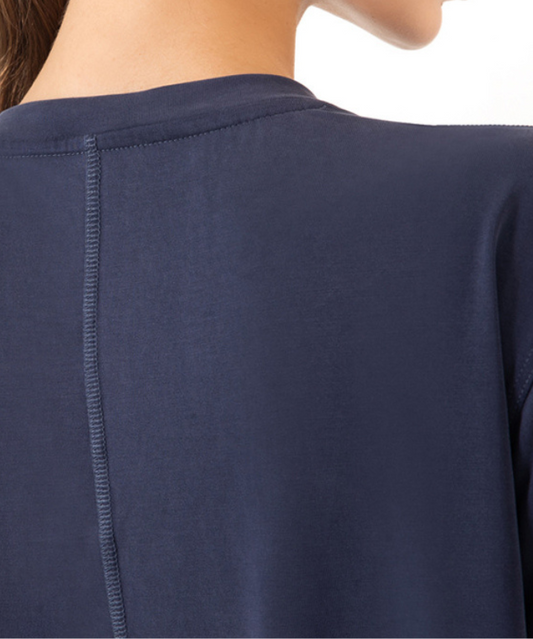 IKASU - Como Crop Top - Blue