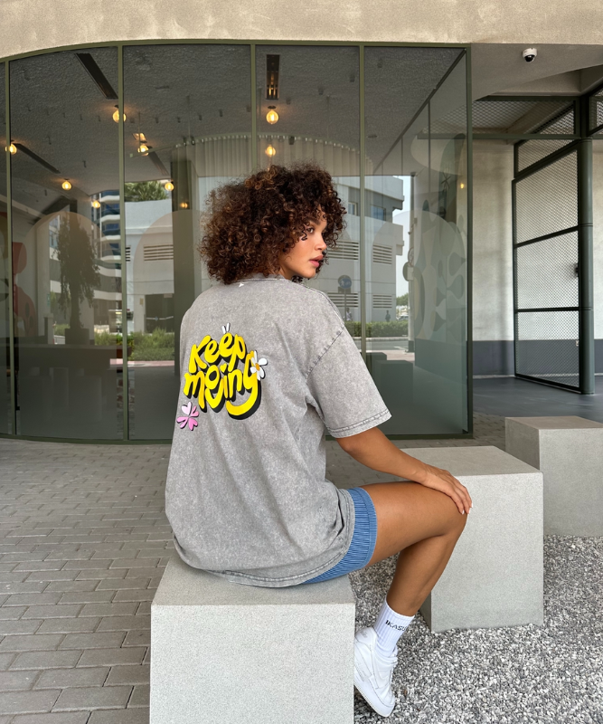 IKASU - Keep Moving T-Shirt - Grey
