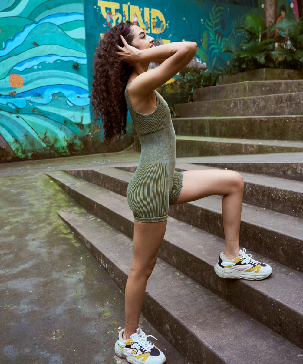 Own It Jumpsuit - Olive Green