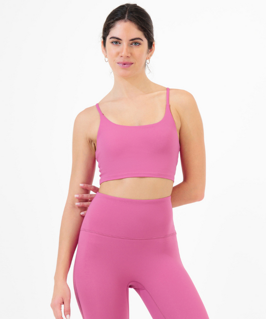 Sicily Sports Bra - Fuschia