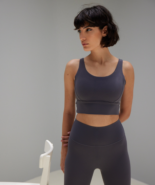 Tokyo Sports Bra - Grey