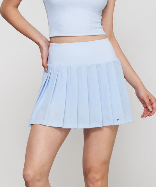 IKASU - Advantage Tennis Skirt - Light Blue
