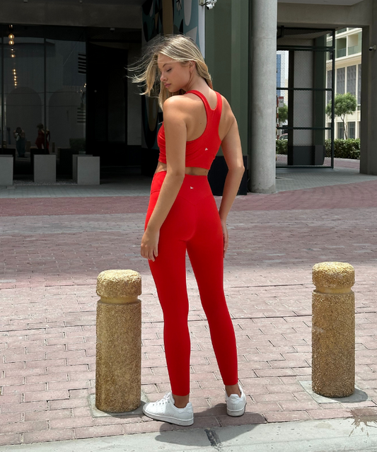 IKASU - Rio Sports Bra - Red