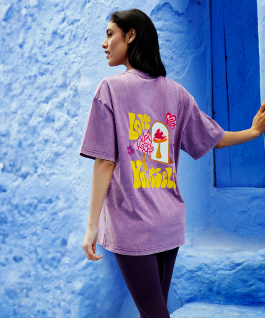 IKASU - Love Yourself T-Shirt - Purple