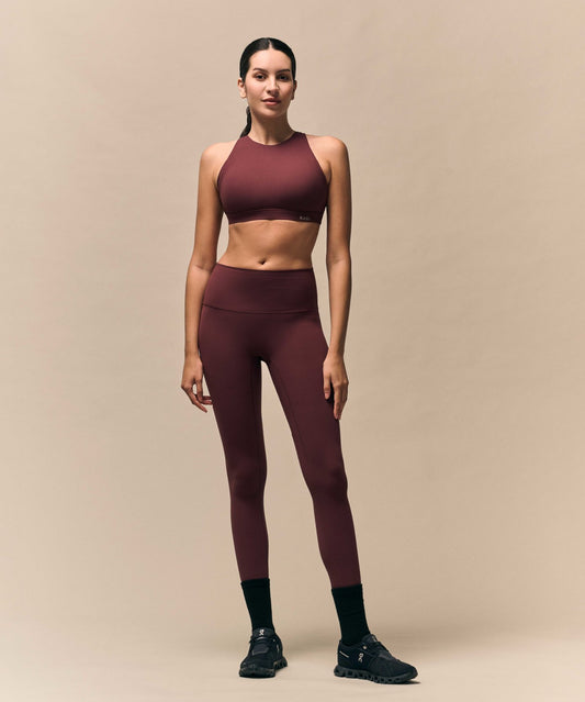 NOOR Leggings - Burgundy