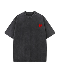 IKASU - Be Gentle With Your Heart T-Shirt - Black