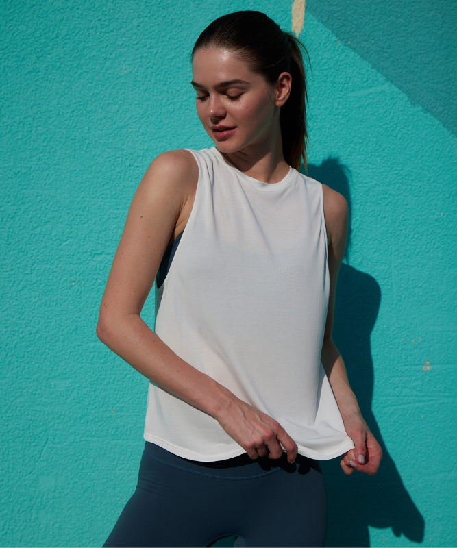 IKASU - Goa Tank Top - White