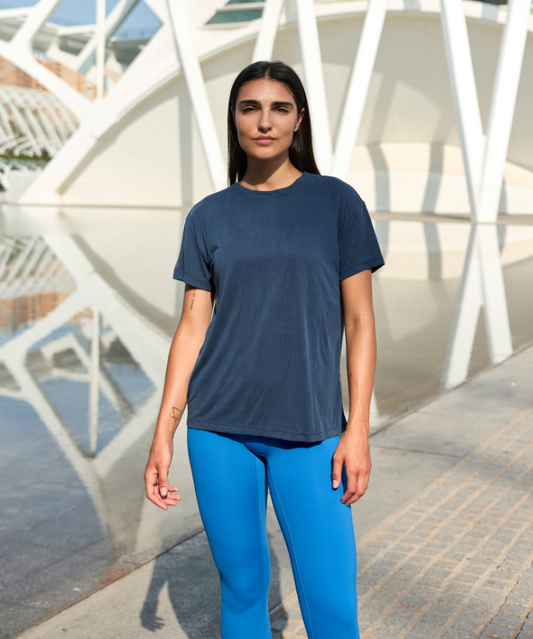 IKASU - Porto T-Shirt - Navy Blue