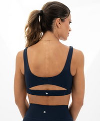 IKASU - Sardinia Sports Bra - Navy Blue