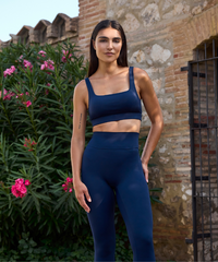 IKASU - Sardinia Sports Bra - Navy Blue